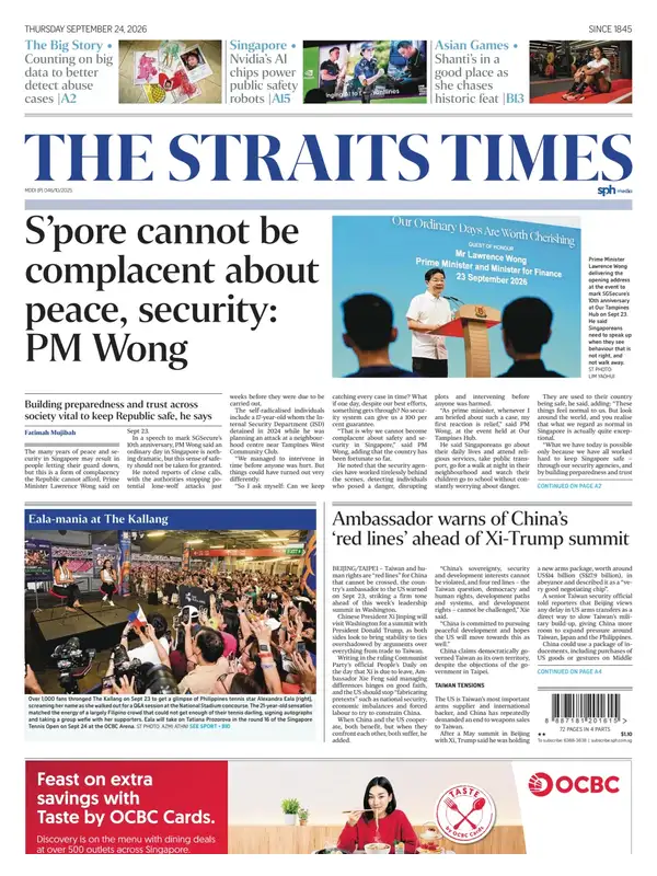 The Straits Times