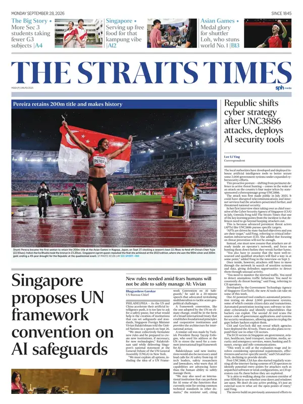 The Straits Times