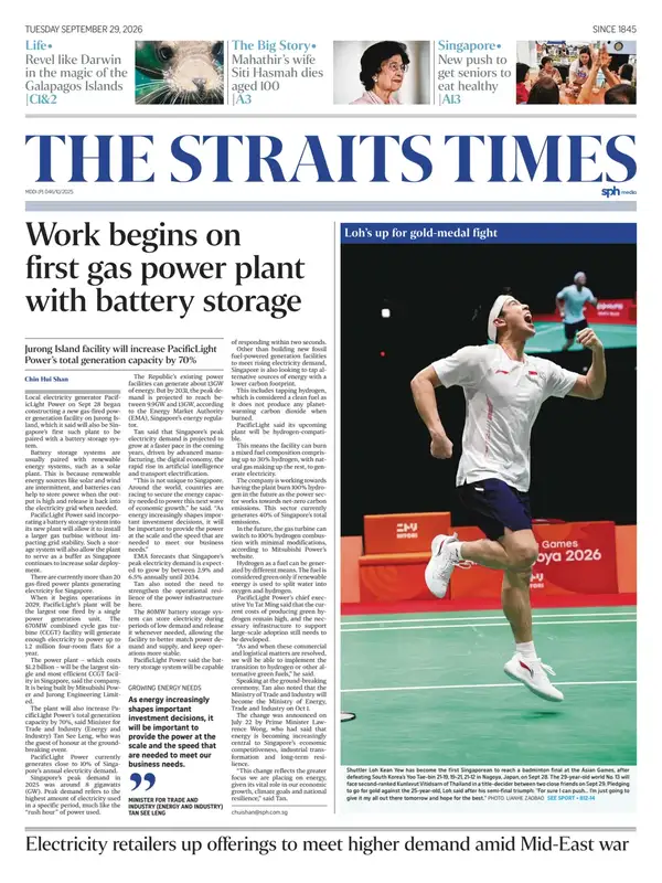 The Straits Times