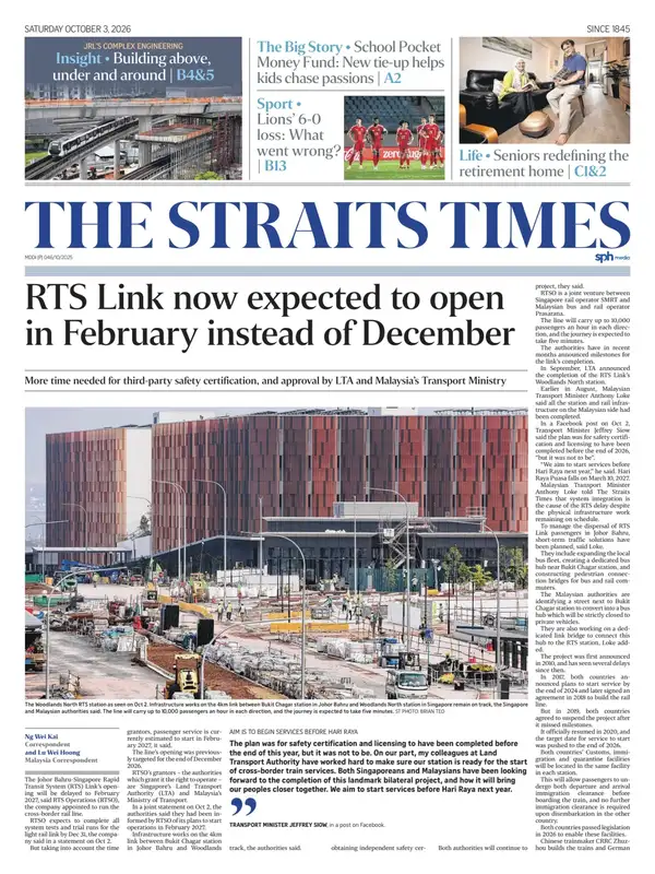 The Straits Times