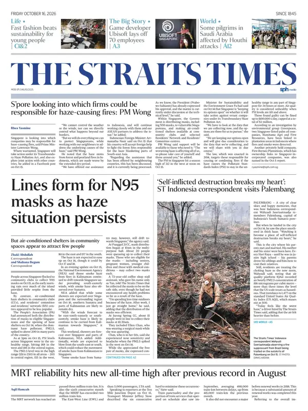 The Straits Times