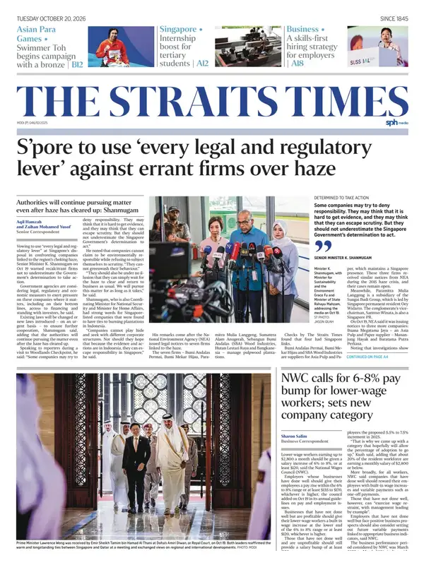 The Straits Times