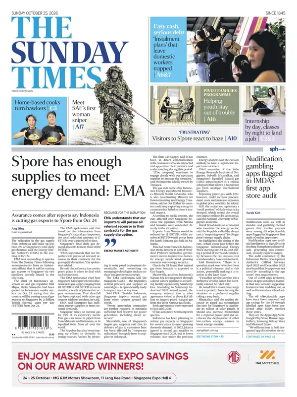 The Straits Times