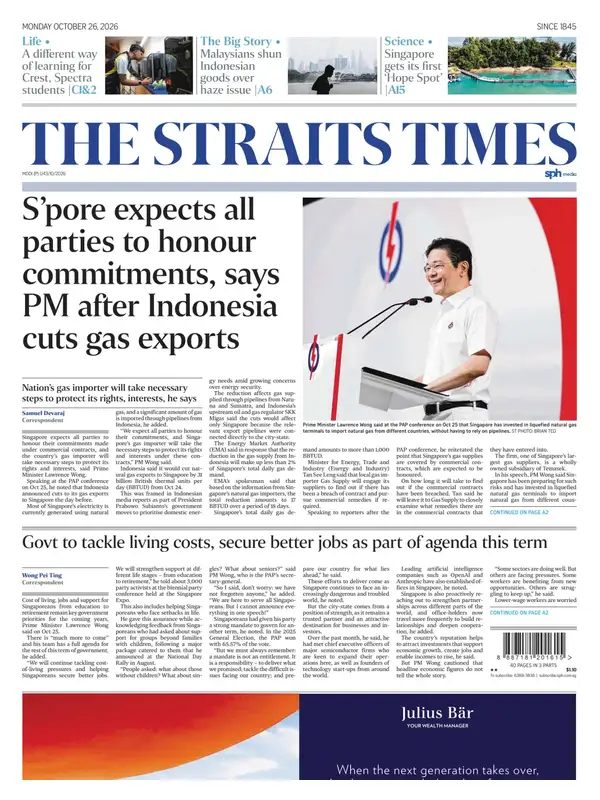 The Straits Times