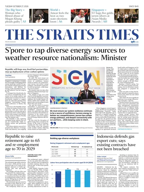 The Straits Times