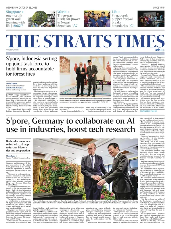 The Straits Times