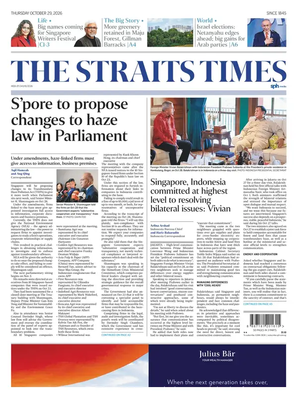 The Straits Times