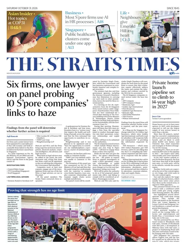 The Straits Times