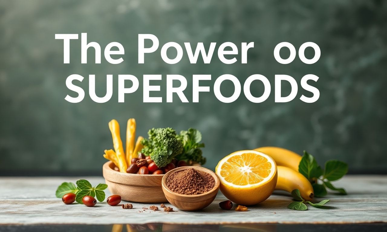 The Power of Superfoods: A Comprehensive Guide to Boosting Your Health